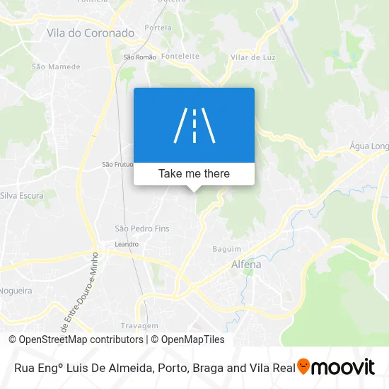 Rua Engº Luis De Almeida map