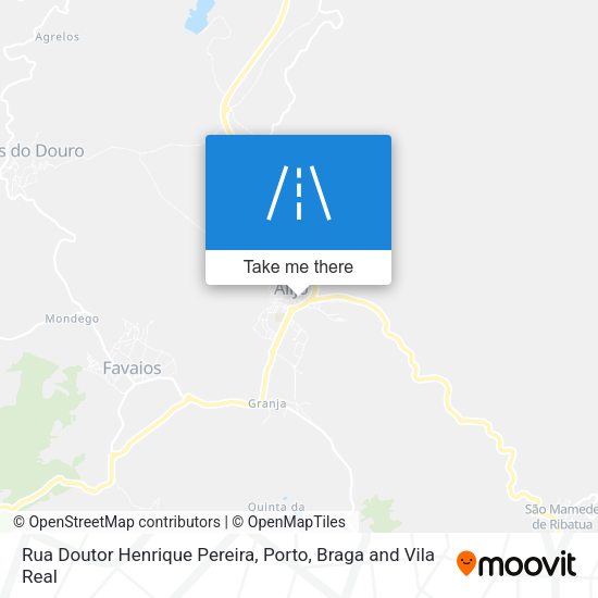 Rua Doutor Henrique Pereira mapa