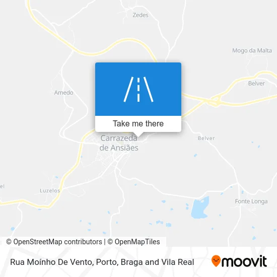Rua Moínho De Vento map