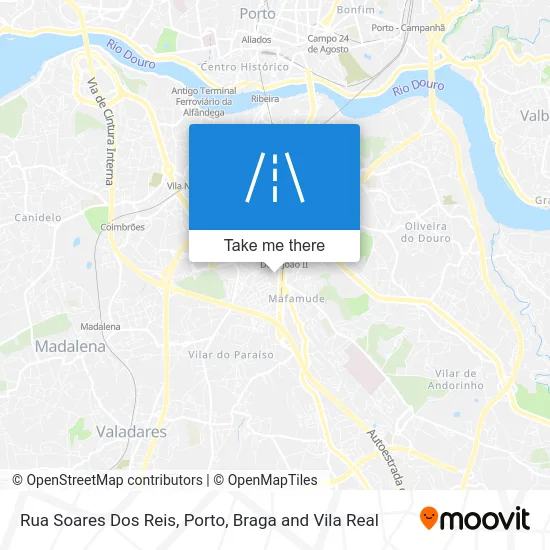 Rua Soares Dos Reis map