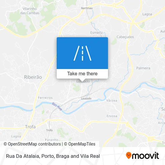 Rua Da Atalaia map