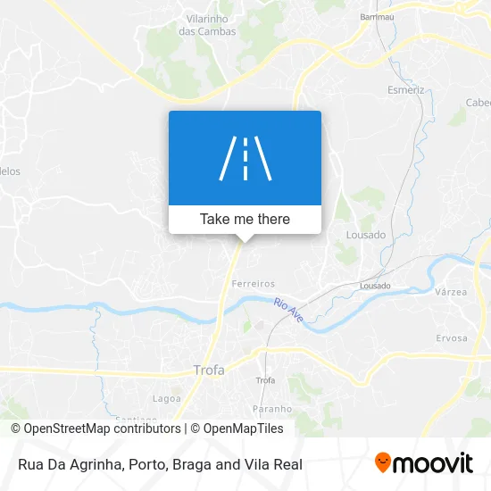 Rua Da Agrinha map