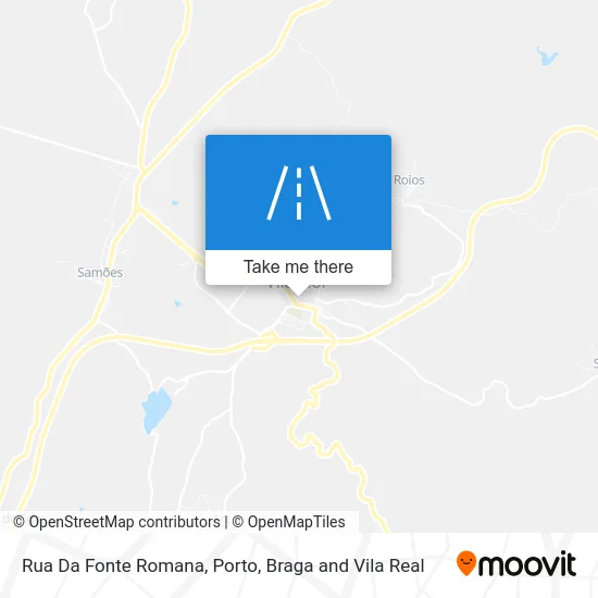 Rua Da Fonte Romana map