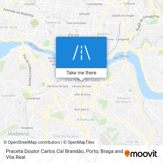 Praceta Doutor Carlos Cal Brandão map