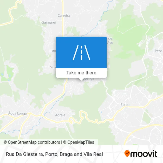 Rua Da Giesteira map