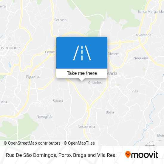 Rua De São Domingos map