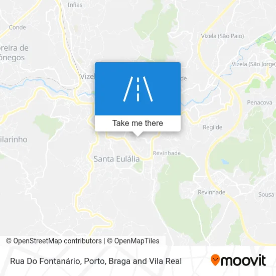 Rua Do Fontanário map