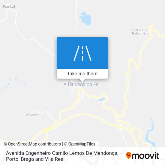 Avenida Engenheiro Camilo Lemos De Mendonça map