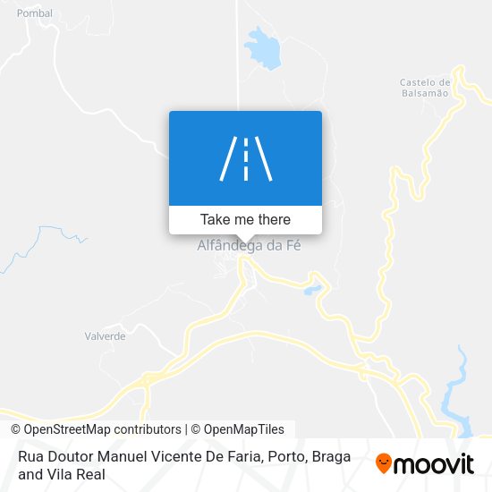 Rua Doutor Manuel Vicente De Faria map