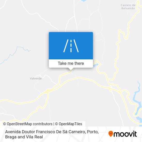 Avenida Doutor Francisco De Sá Carneiro map