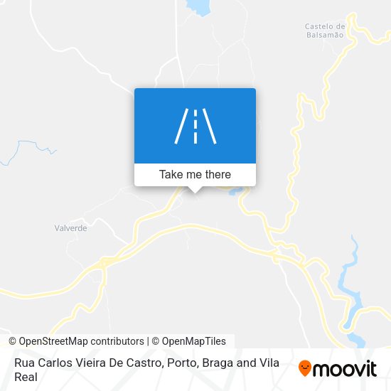 Rua Carlos Vieira De Castro mapa