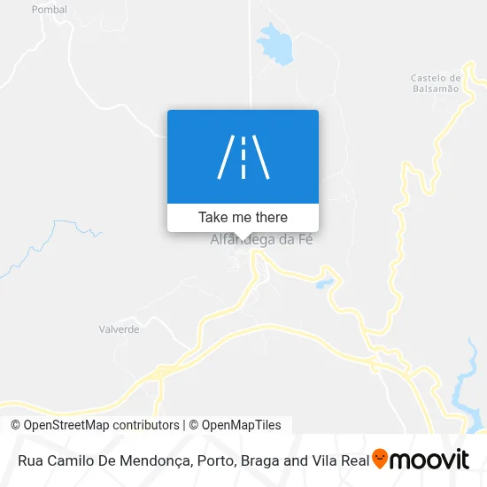 Rua Camilo De Mendonça map
