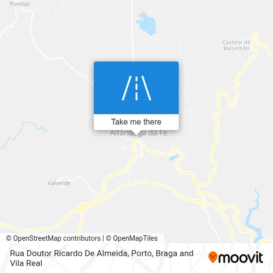 Rua Doutor Ricardo De Almeida map