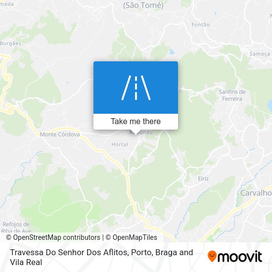 Travessa Do Senhor Dos Aflitos map
