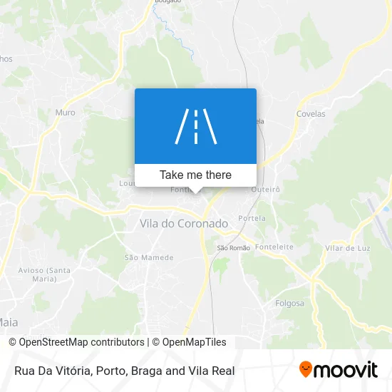 Rua Da Vitória map