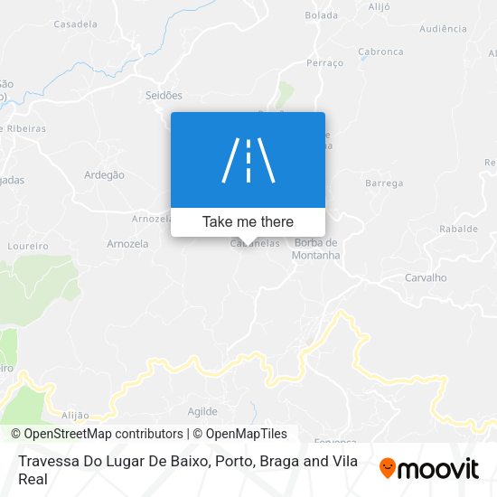 Travessa Do Lugar De Baixo map