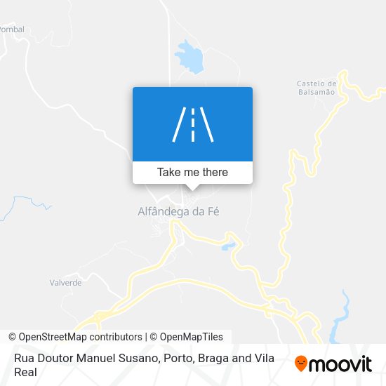 Rua Doutor Manuel Susano map
