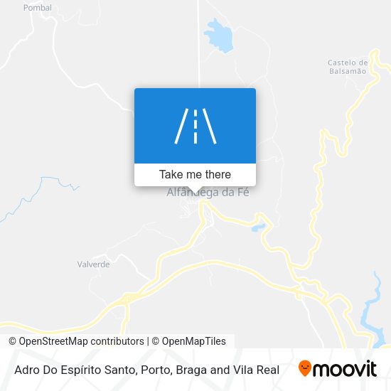 Adro Do Espírito Santo map