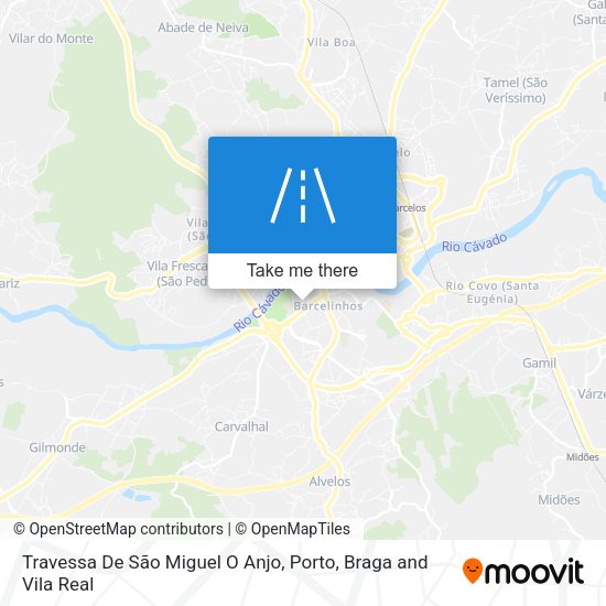 Travessa De São Miguel O Anjo mapa