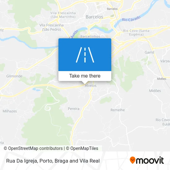 Rua Da Igreja map