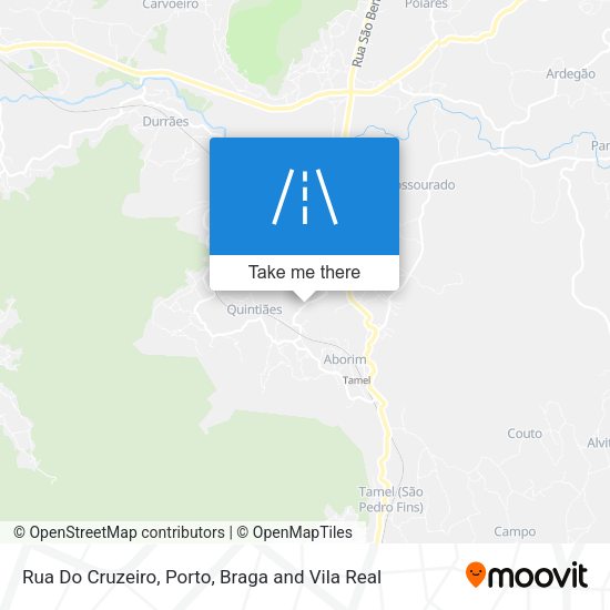 Rua Do Cruzeiro map