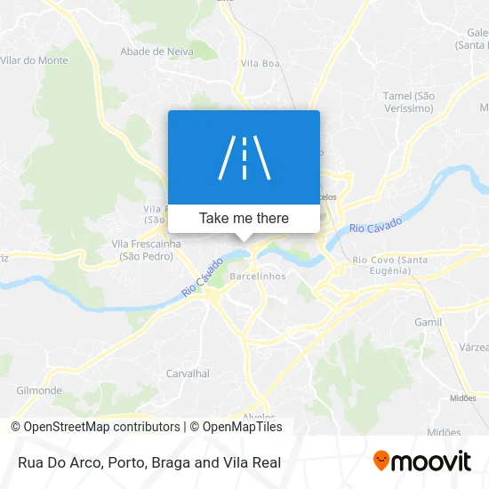 Rua Do Arco map