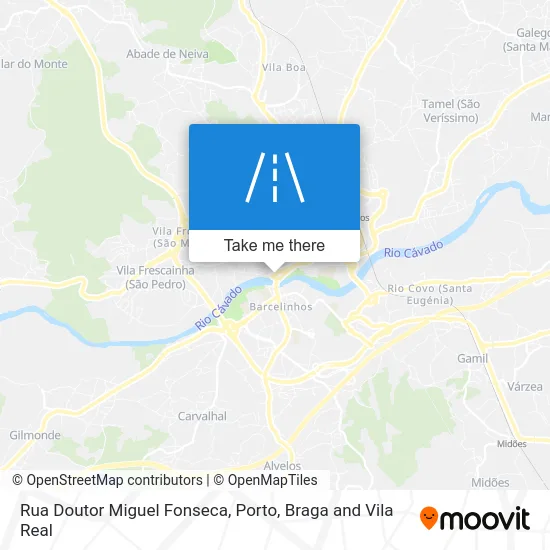 Rua Doutor Miguel Fonseca map
