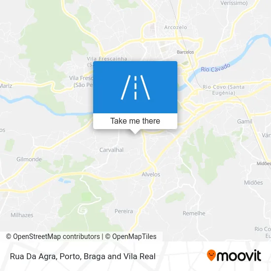 Rua Da Agra map