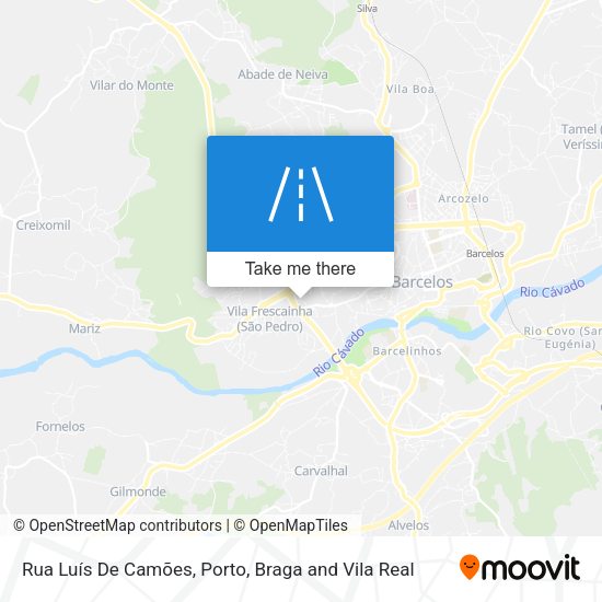 Rua Luís De Camões map