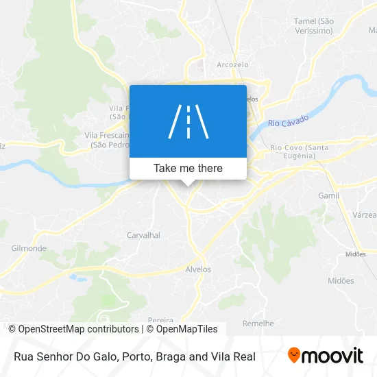 Rua Senhor Do Galo map