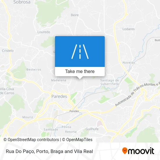 Rua Do Paço map
