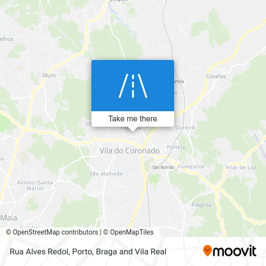Rua Alves Redol map