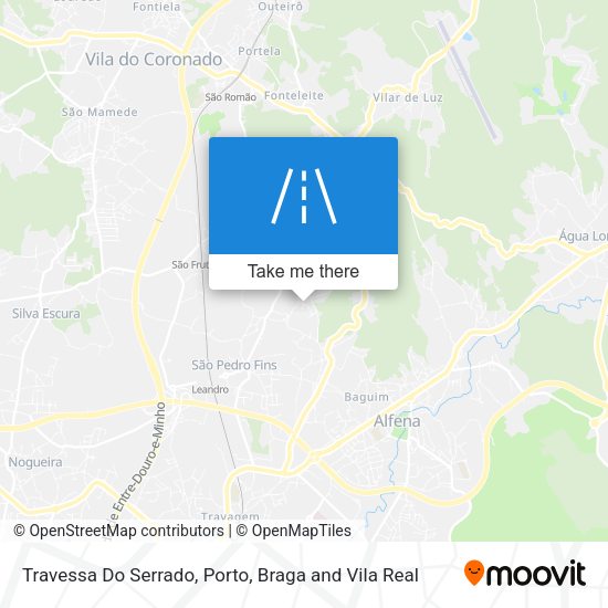 Travessa Do Serrado map