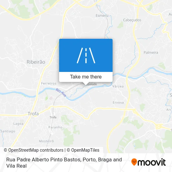 Rua Padre Alberto Pinto Bastos map