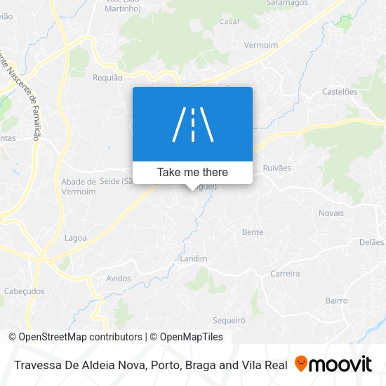 Travessa De Aldeia Nova map