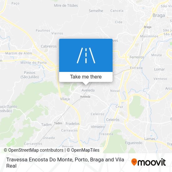 Travessa Encosta Do Monte map