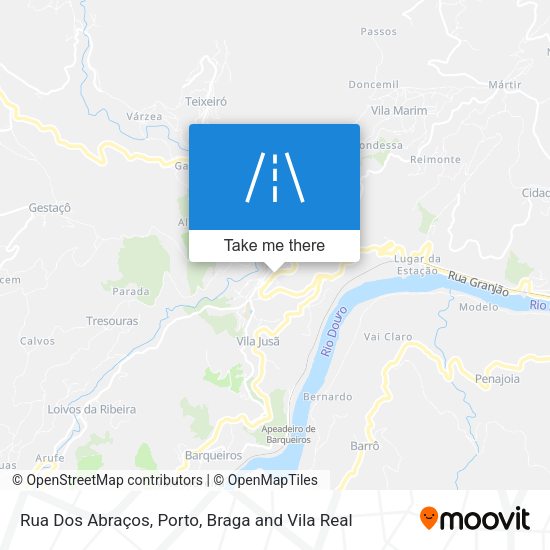 Rua Dos Abraços mapa