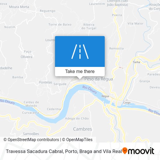 Travessa Sacadura Cabral mapa