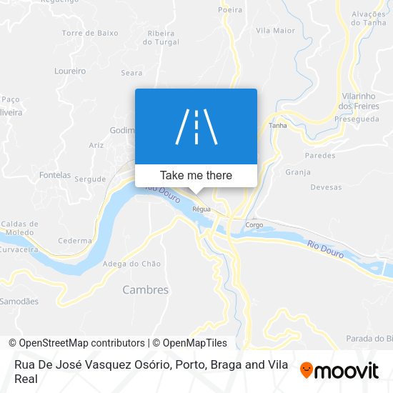 Rua De José Vasquez Osório map