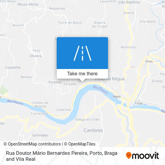 Rua Doutor Mário Bernardes Pereira map