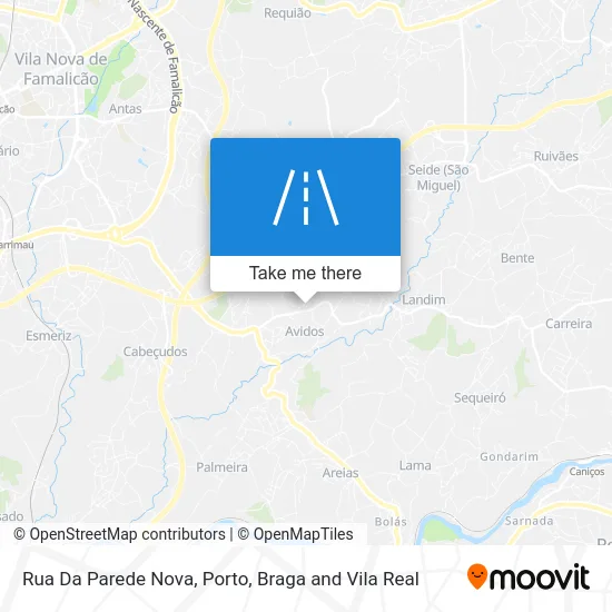 Rua Da Parede Nova map