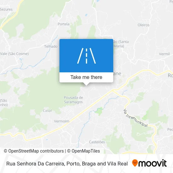 Rua Senhora Da Carreira map