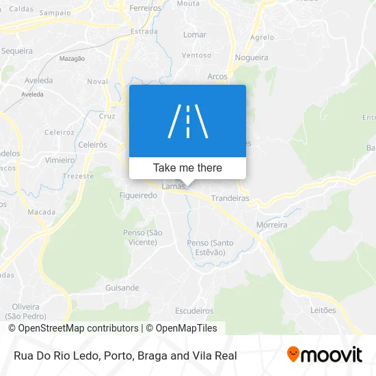 Rua Do Rio Ledo map