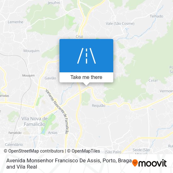 Avenida Monsenhor Francisco De Assis map