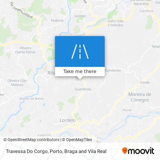 Travessa Do Corgo map