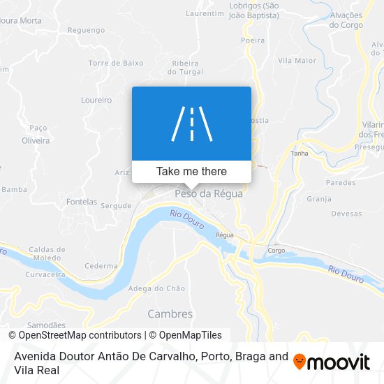 Avenida Doutor Antão De Carvalho mapa