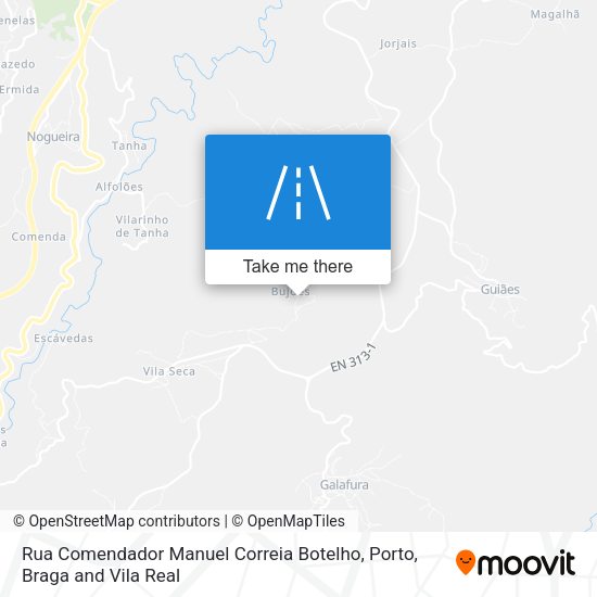 Rua Comendador Manuel Correia Botelho map