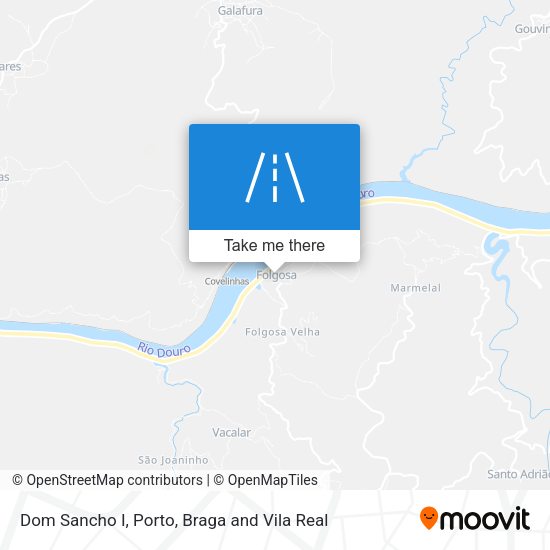 Dom Sancho I mapa