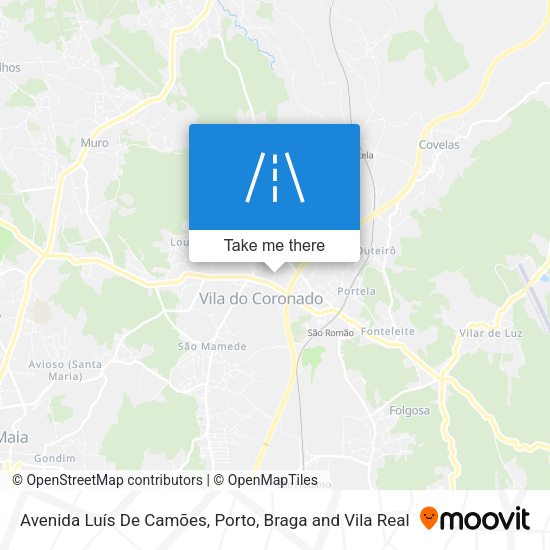 Avenida Luís De Camões mapa