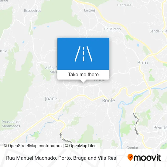 Rua Manuel Machado map